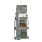 1 PC Saving Bag Organizer, Multi-Layer Hanging Handbag, Wardrobe, Wallet Organizer, Bag Storage Rack