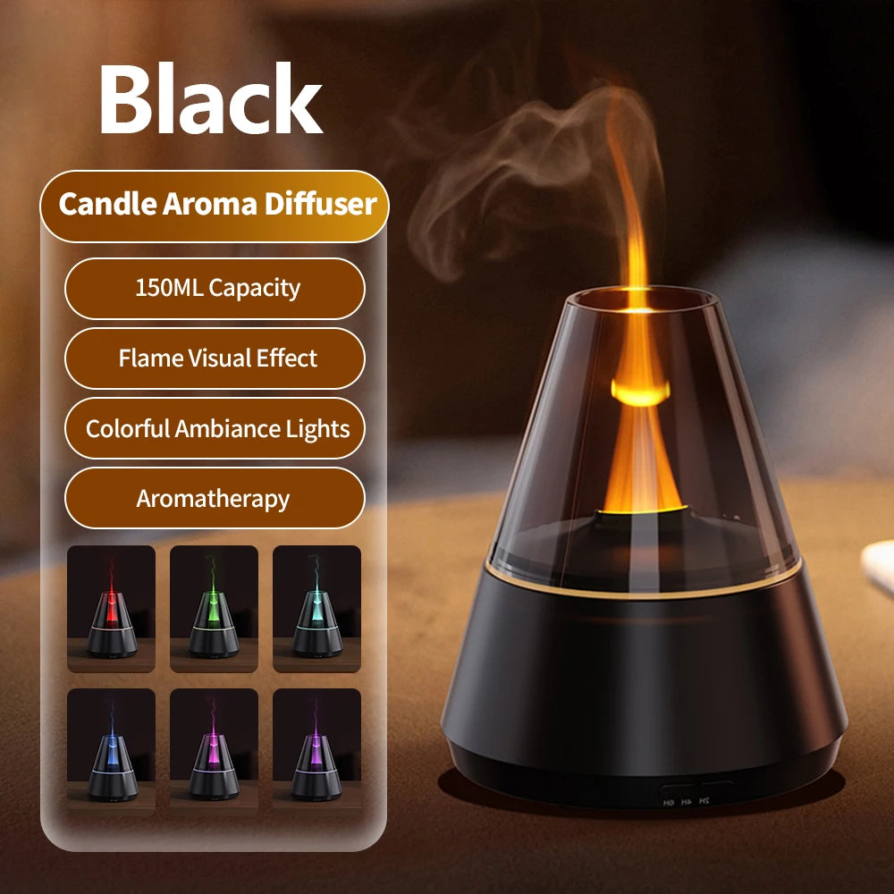 Compact USB Aroma Diffuser & Humidifier
