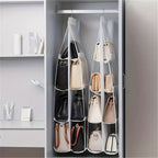 1 PC Saving Bag Organizer, Multi-Layer Hanging Handbag, Wardrobe, Wallet Organizer, Bag Storage Rack