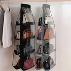 1 PC Saving Bag Organizer, Multi-Layer Hanging Handbag, Wardrobe, Wallet Organizer, Bag Storage Rack