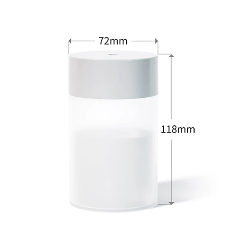 Portable USB Ultrasonic Air Humidifier with LED Ambient Light