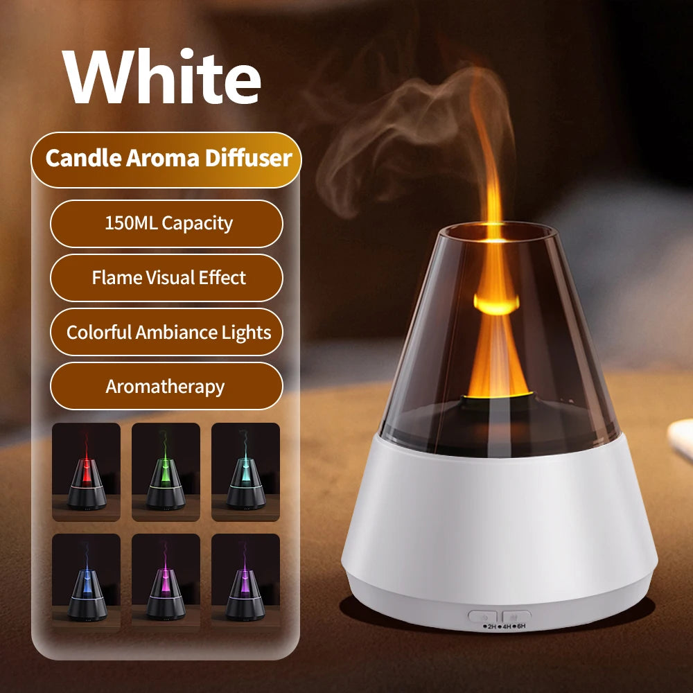 Compact USB Aroma Diffuser & Humidifier