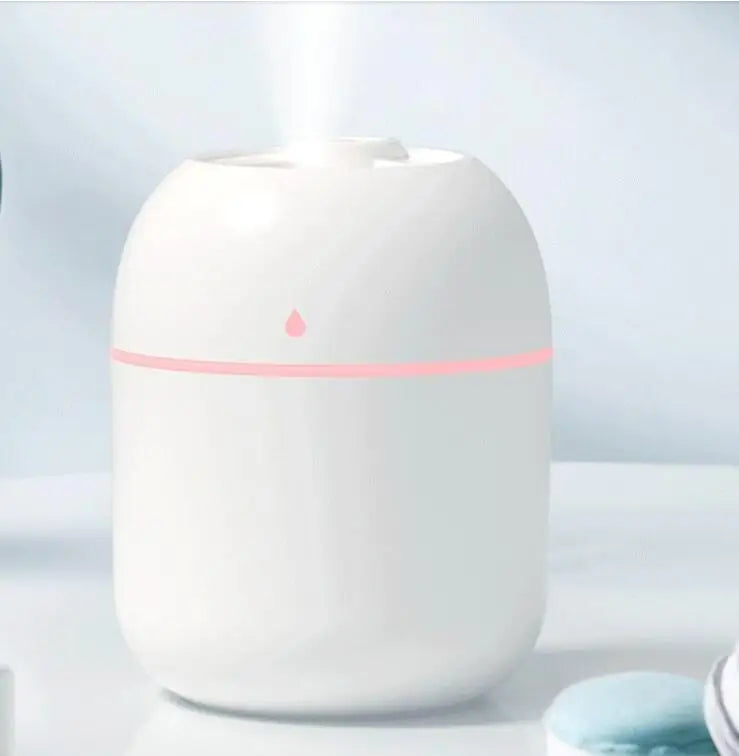 Compact Ultrasonic Aromatherapy Diffuser & Mist Humidifier