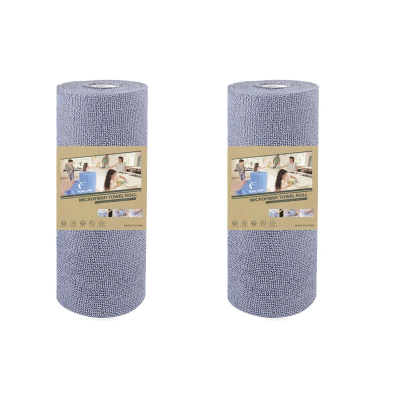 Reusable Washable Kitchen Cleaning Cloth Roll
