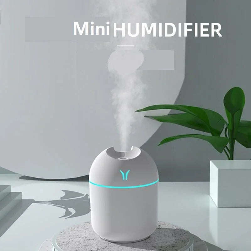 Compact Ultrasonic Aromatherapy Diffuser & Mist Humidifier
